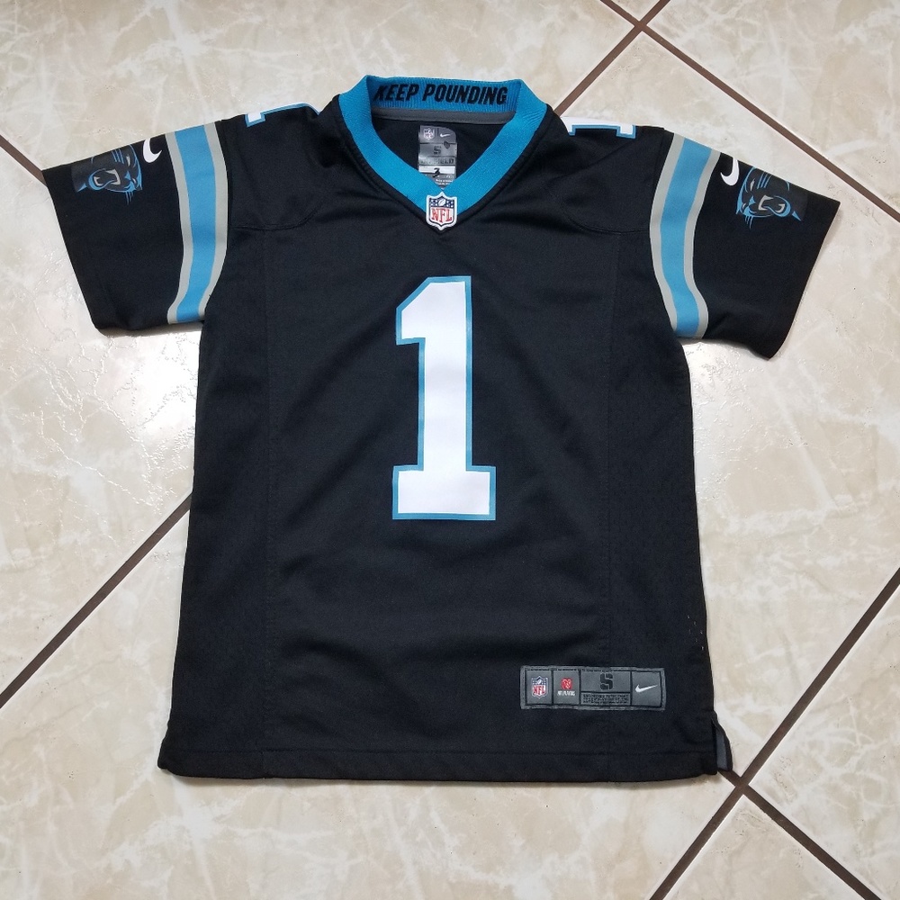 Nike Cam Newton Carolina Panthers Jersey Kid Small